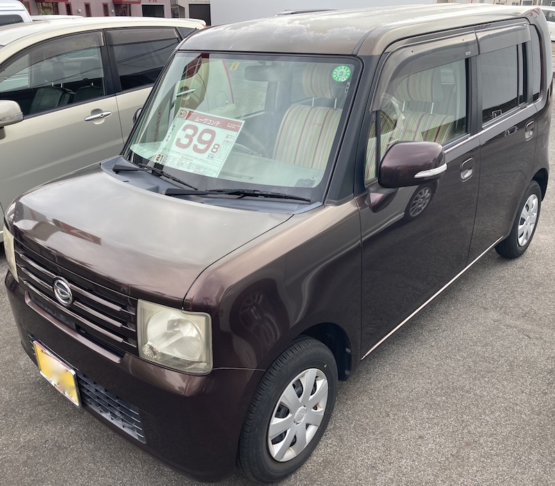 ダイハツ中古軽自動車が39.8万円 ムーヴコンテ ダイハツ大府