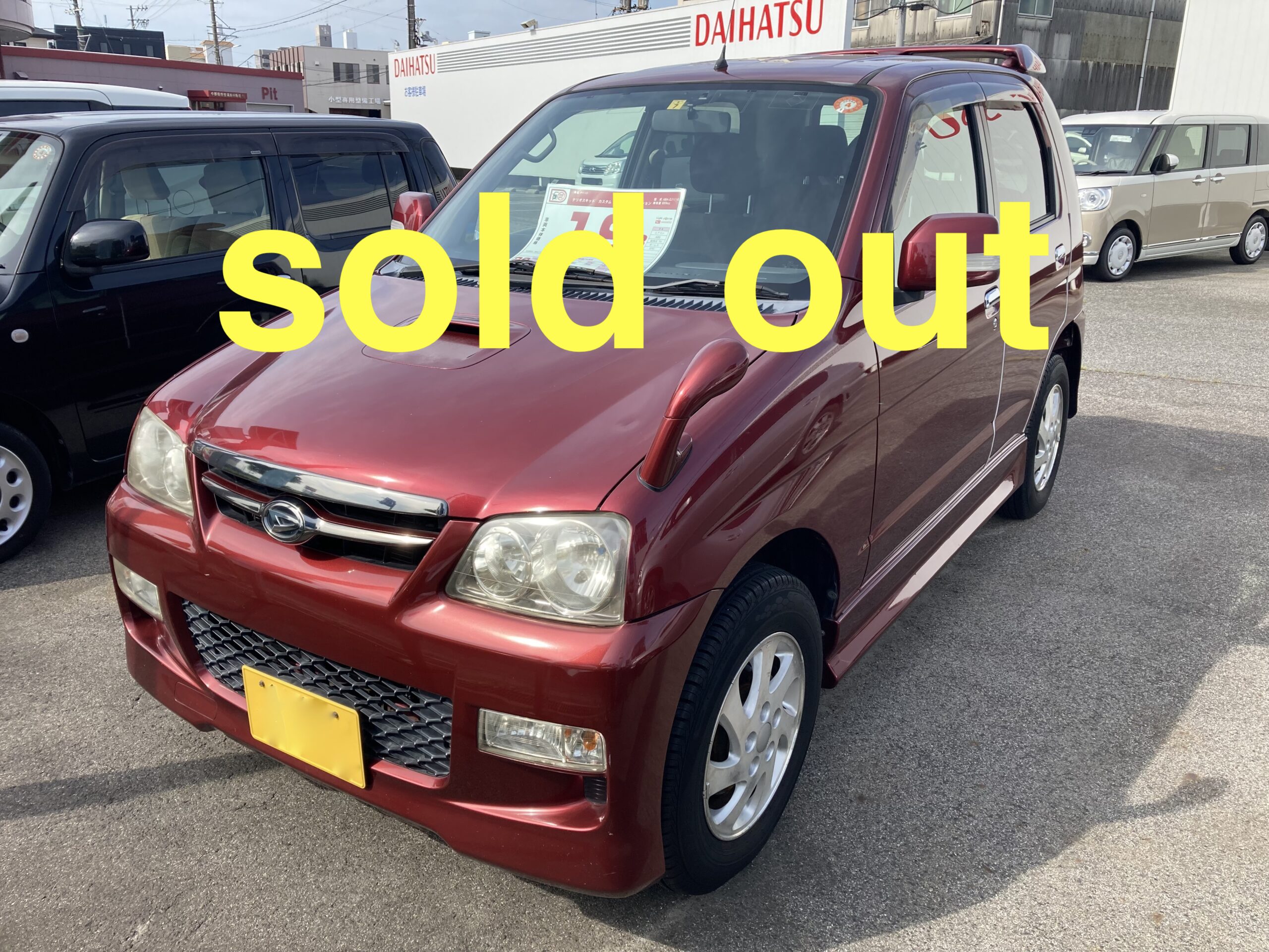 sold out | 中古車情報 | テリオスキッド カスタム メモリアルエディション