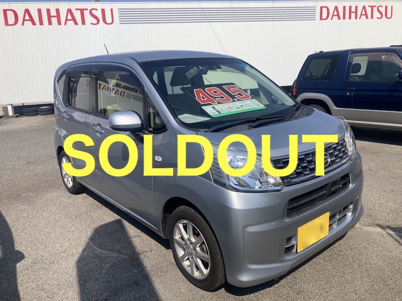 SOLDOUT | 中古車情報 | ダイハツ ムーヴ X SAⅡ | 平成27年式 | 車検 ...